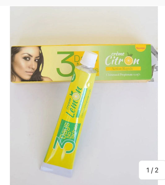 3 Days No Taches – Lemon Cream (Rapid Action)