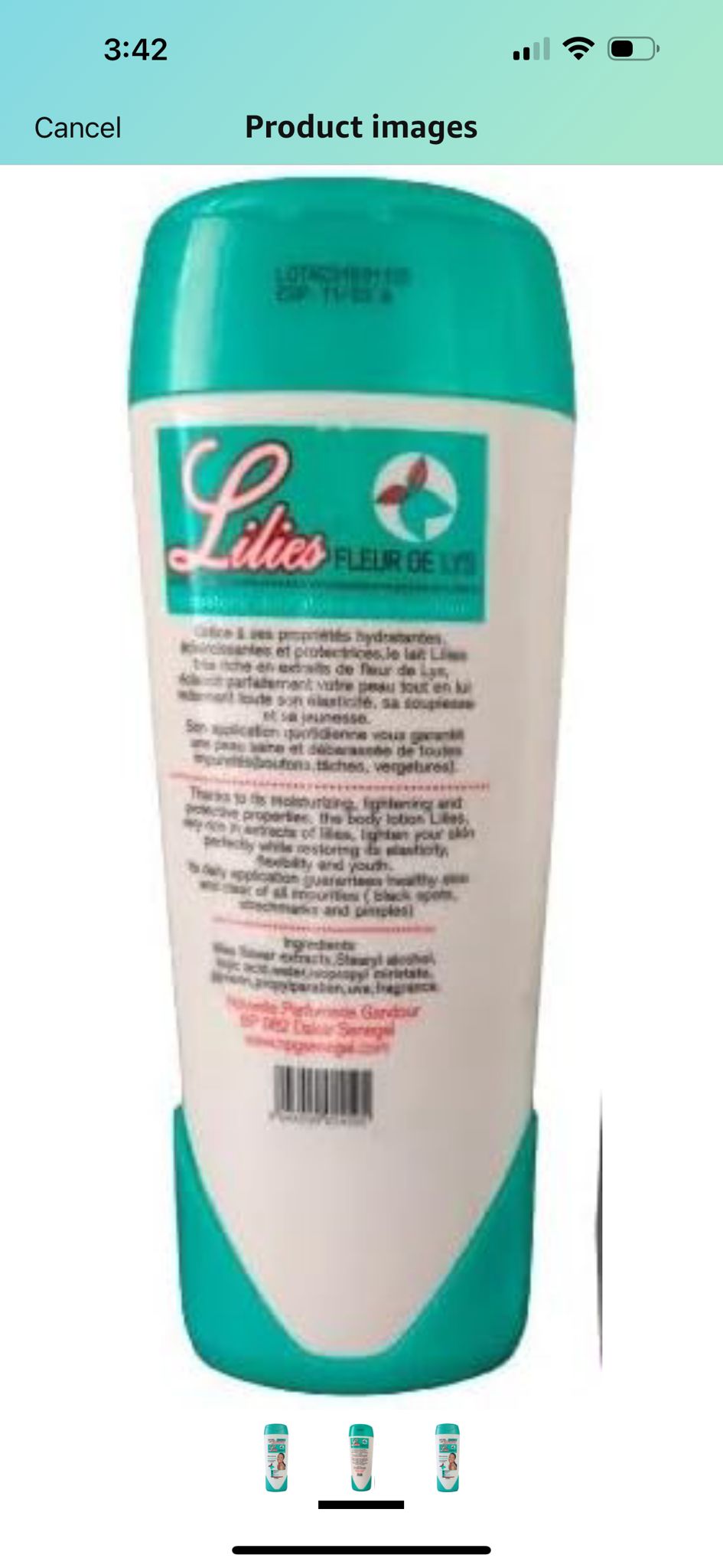 Lilies Fleur de Lys Lightening Body Lotion – Day & Night Care (500ml)