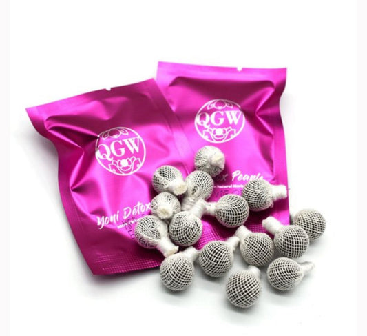 QGW Yoni Detox Pearls – 100% Natural Chinese Herbal Formula for Feminine Wellness