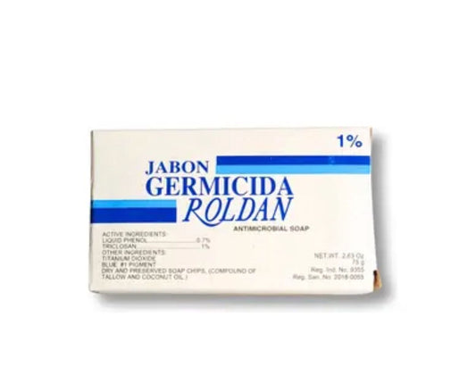 Jabon Germicida Roldán Antimicrobial Soap – 1% Triclosan (75g)