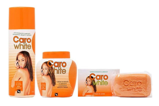 Caro White Carrot Oil Skincare Set – Lightening & Moisturizing