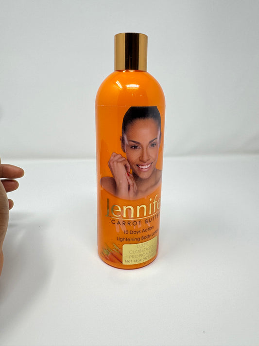 Jennifer Carrot butter lightening Body lotion