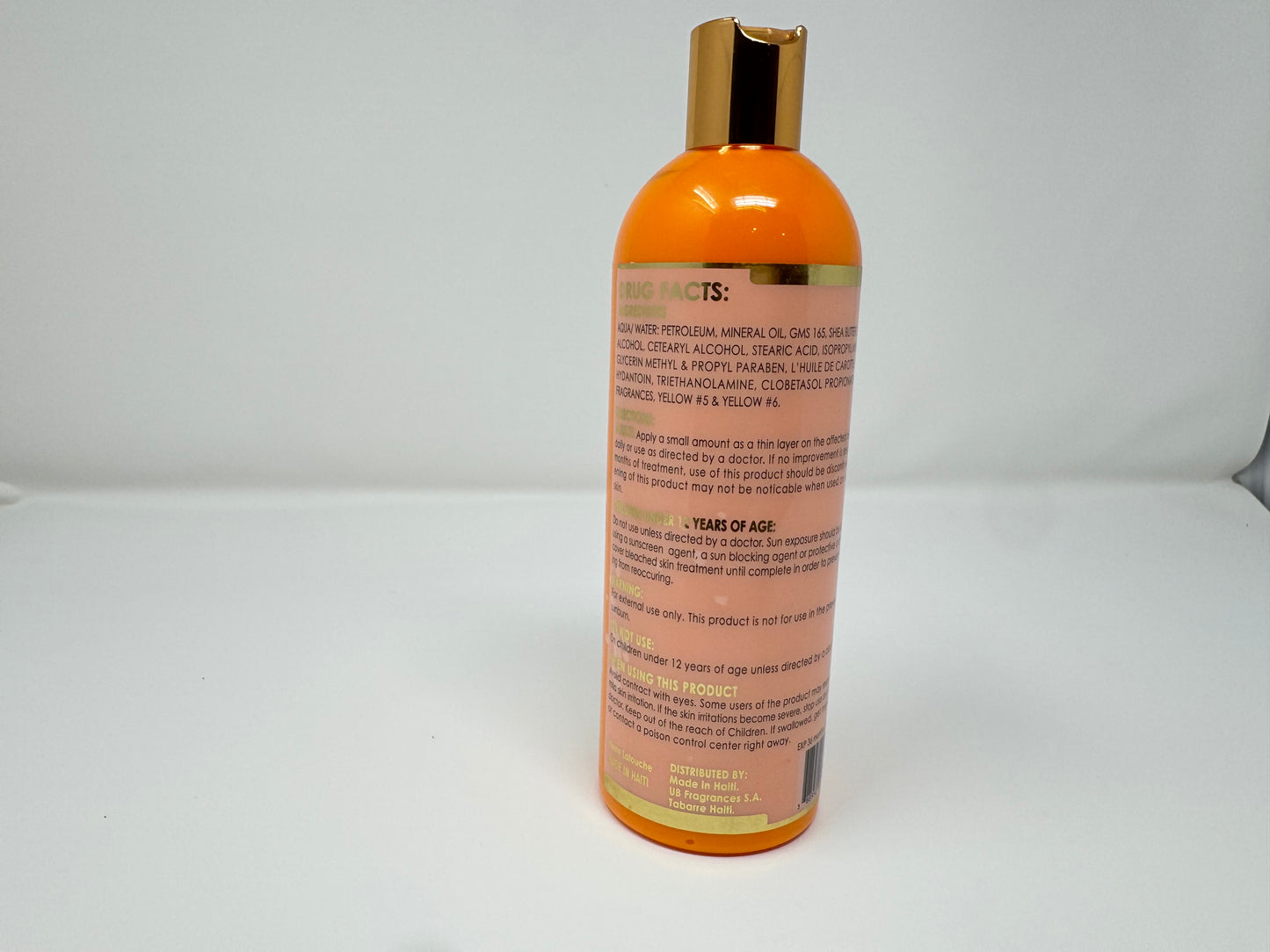 Jennifer Carrot butter lightening Body lotion